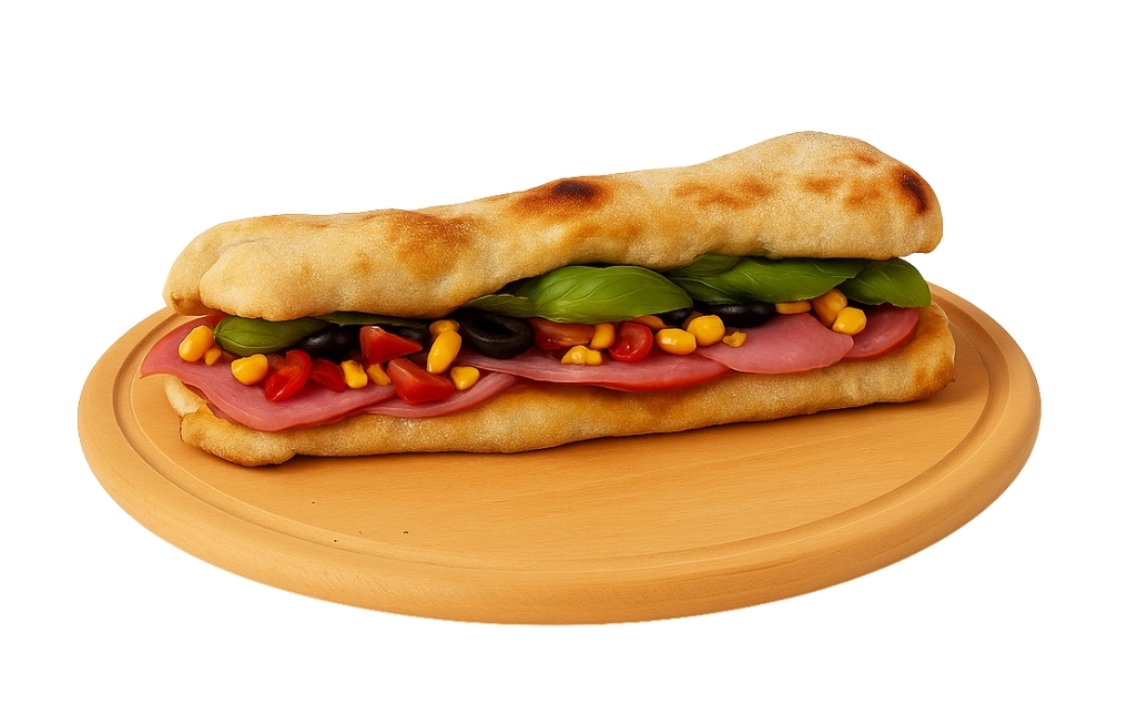 Pizza Sandwich + 3 Toppings